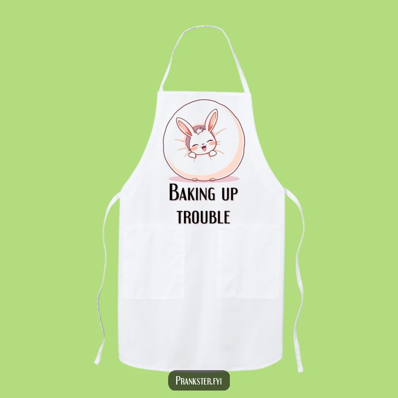 Funny Rabbit Whoopee Apron: Cook Up Giggles in the Kitchen