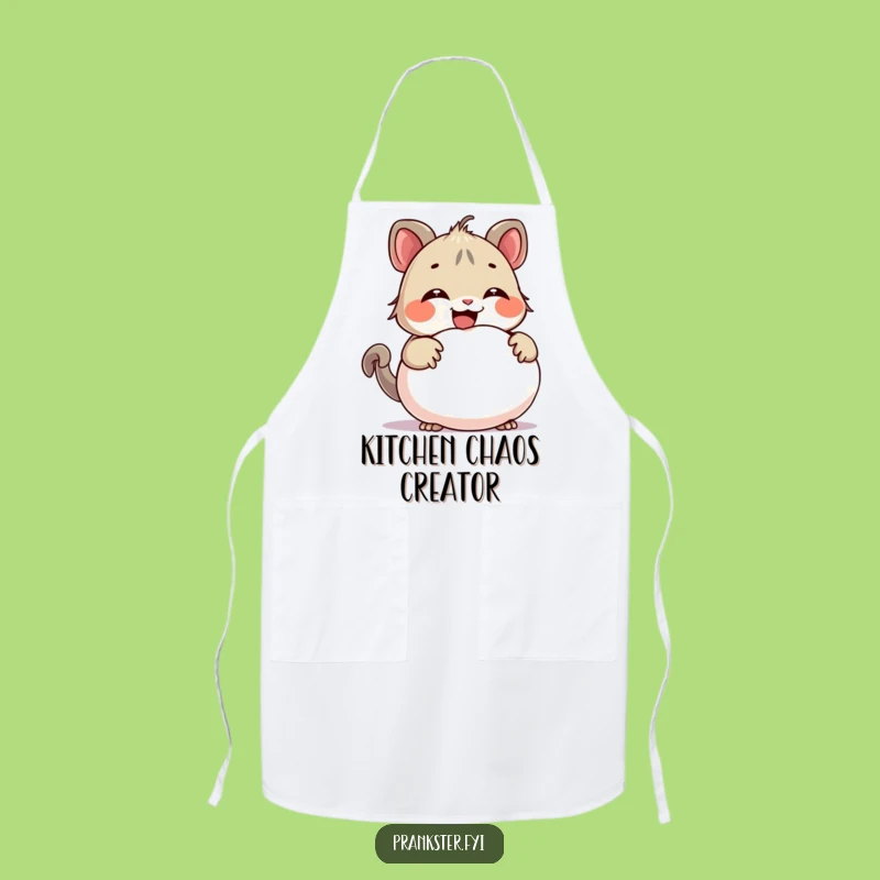 Funny Whoopee Cushion Creature Apron: Kitchen Pranks and Culinary Comedy