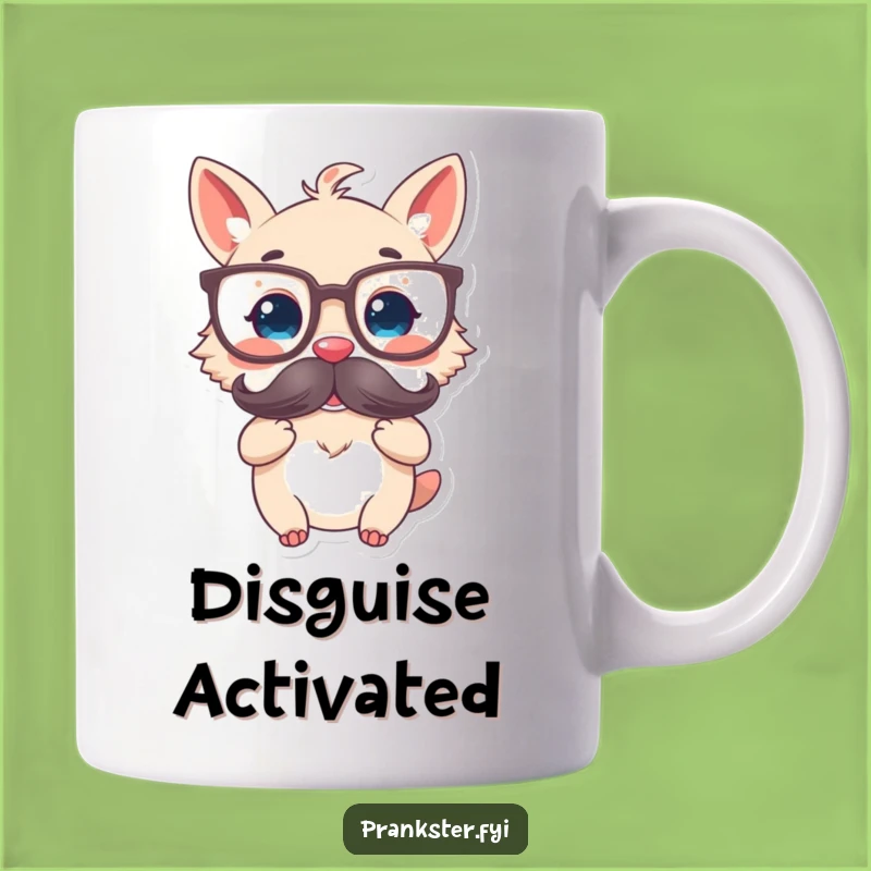 Funny Disguised Animal Mug - Hilarious Intellectual Gift for Smarty Pants