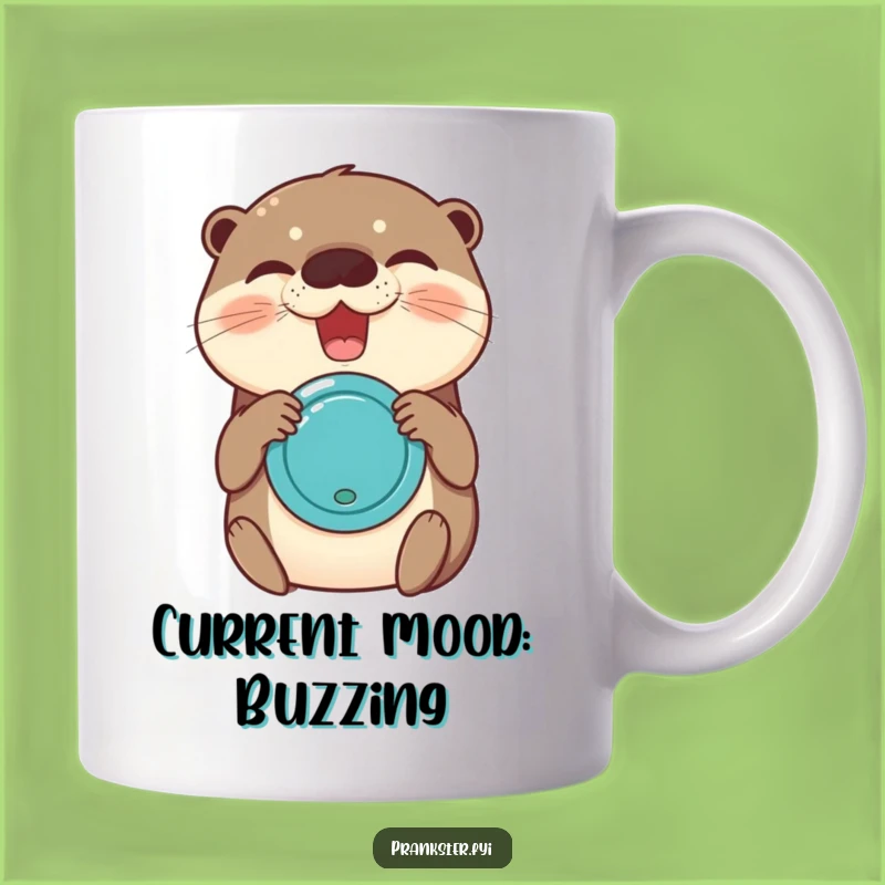 Funny Giggling Otter Joy Buzzer Mug: The Perfect Hilarious Gift for Otter Lovers