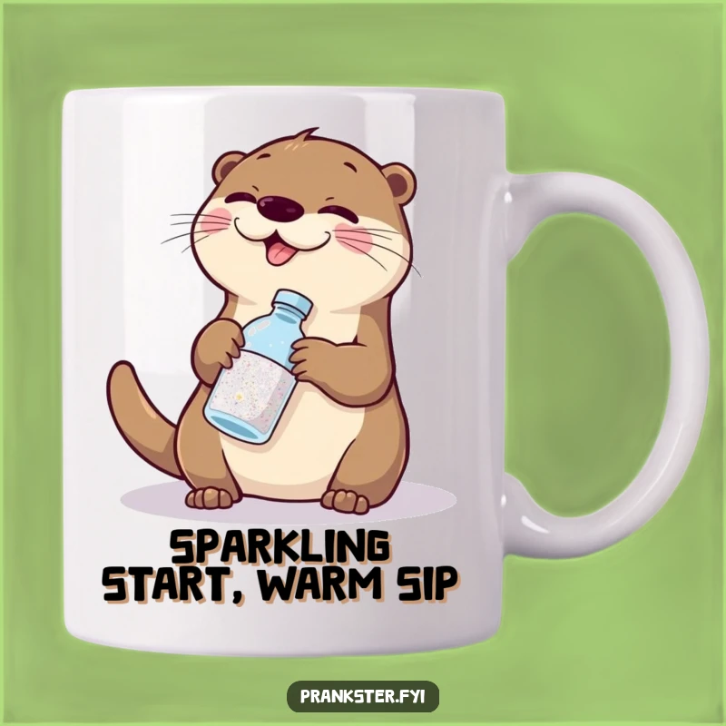 Funny Otter Mischief Mug: Perfect Gift for Playful Pranksters