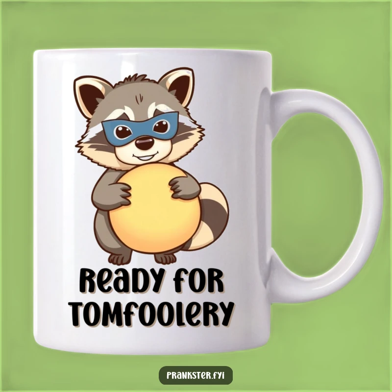 Funny Raccoon Whoopee Mug: Prankster Fun, Perfect Humorous Gift