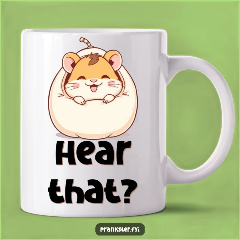 Funny Hamster Whoopee Mug: Prankster's Delight for a Hilarious Gift