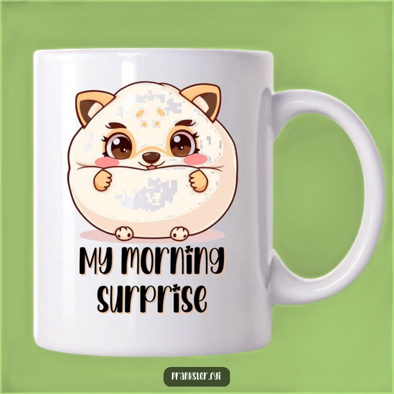 Funny Prankster Mug: Cheeky Animal's Whoopee Cushion Joke, Perfect Gift for Jokers!