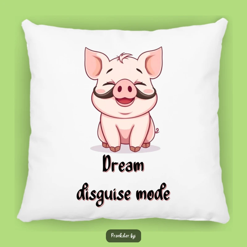 Funny Piglet Pillow: Cozy Comfort with a Giggling Grin