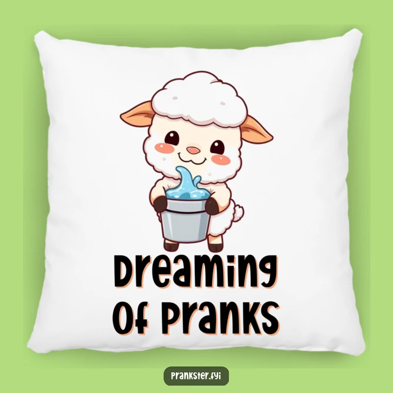 Funny Kawaii Sheep Pillow: Cozy Pranks, Perfect Gift for Cuddles!