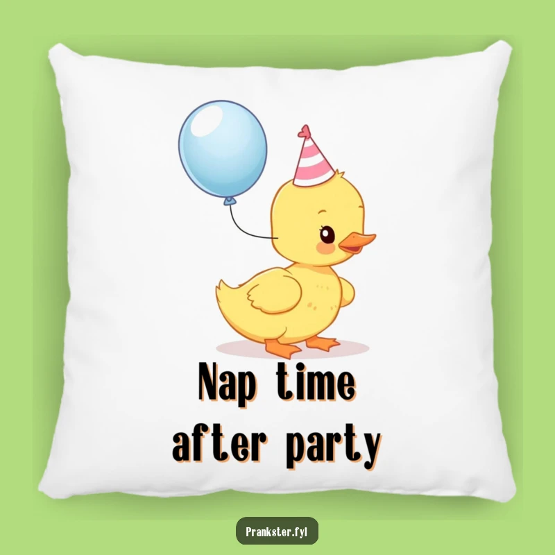 Funny Kawaii Duckling Pillow: Cozy Party Fun, Perfect Gift for Lounging!