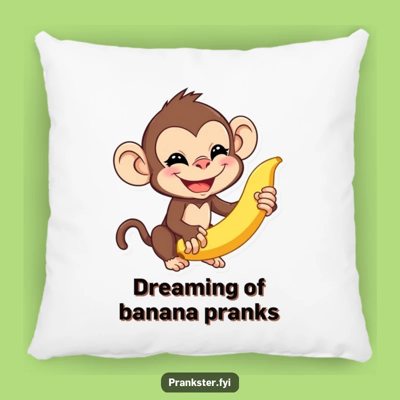 Funny Monkey Pillow: Comfort for Your Playful Side