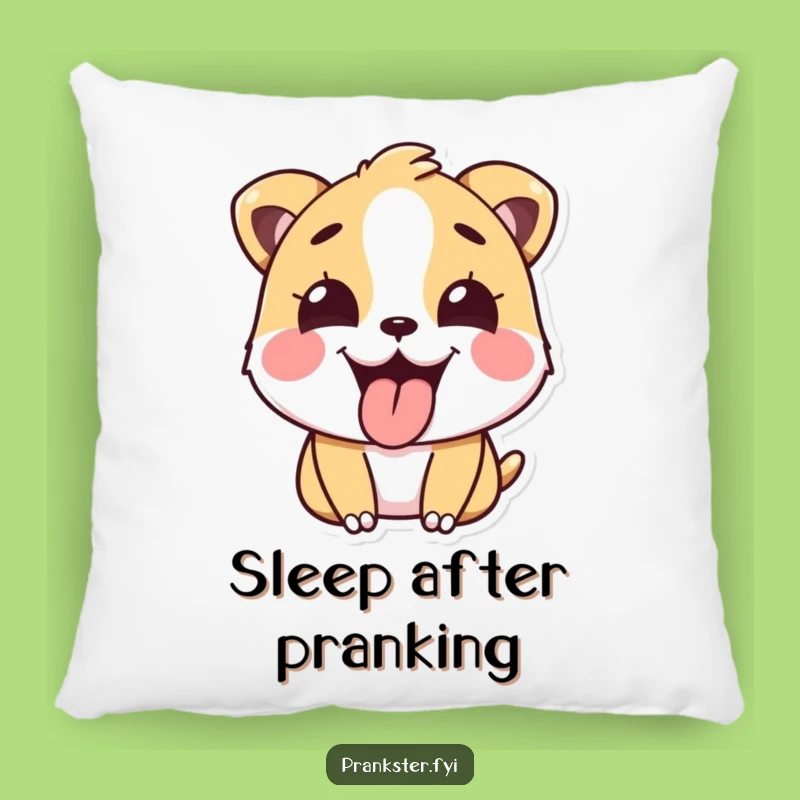 Funny Prankster Animal Pillow - Comfy Cheeky Funny Throw Pillow