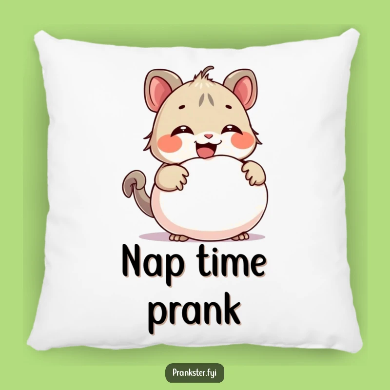 Funny Whoopee Cushion Creature Pillow: Cuddle Up with Prankster Comfort