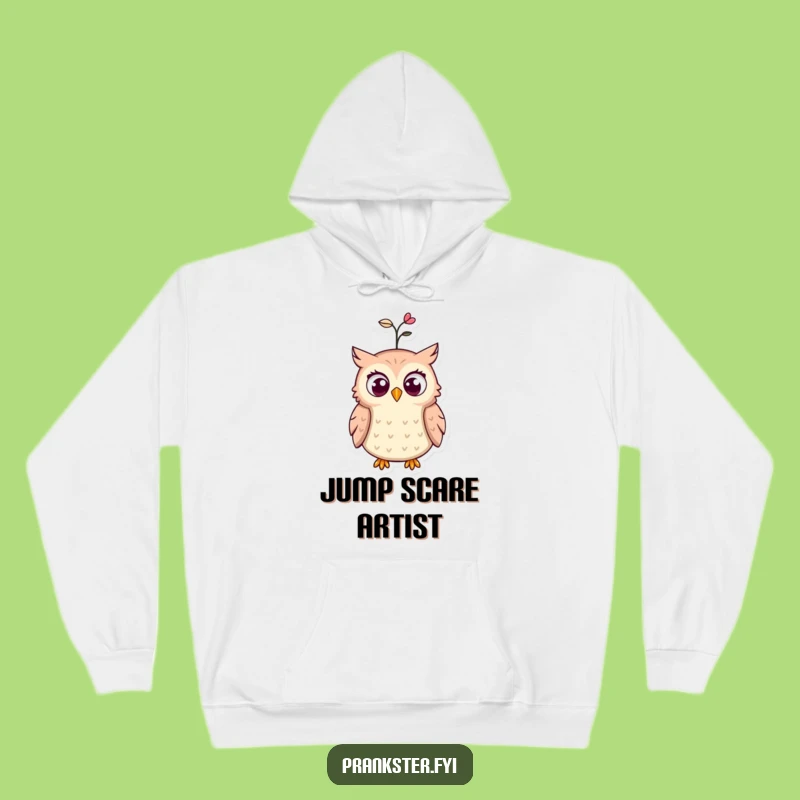 Cozy Funny Surprised Owl Hoodie: Warmth Meets Whimsical Humor