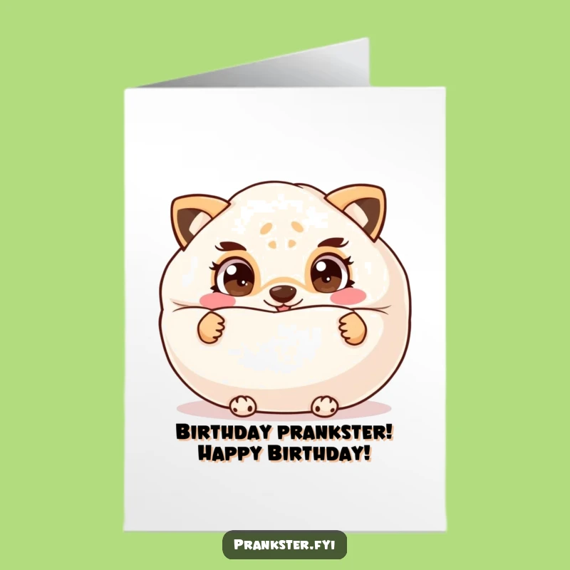Free Printable Birthday Card: Cheeky Animal Prankster, Funny Downloadable Gift!