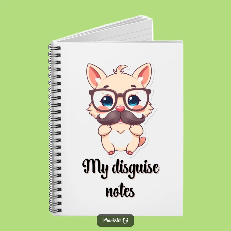 Funny Disguised Animal Notebook - Intellectual & Hilarious Journal Gift