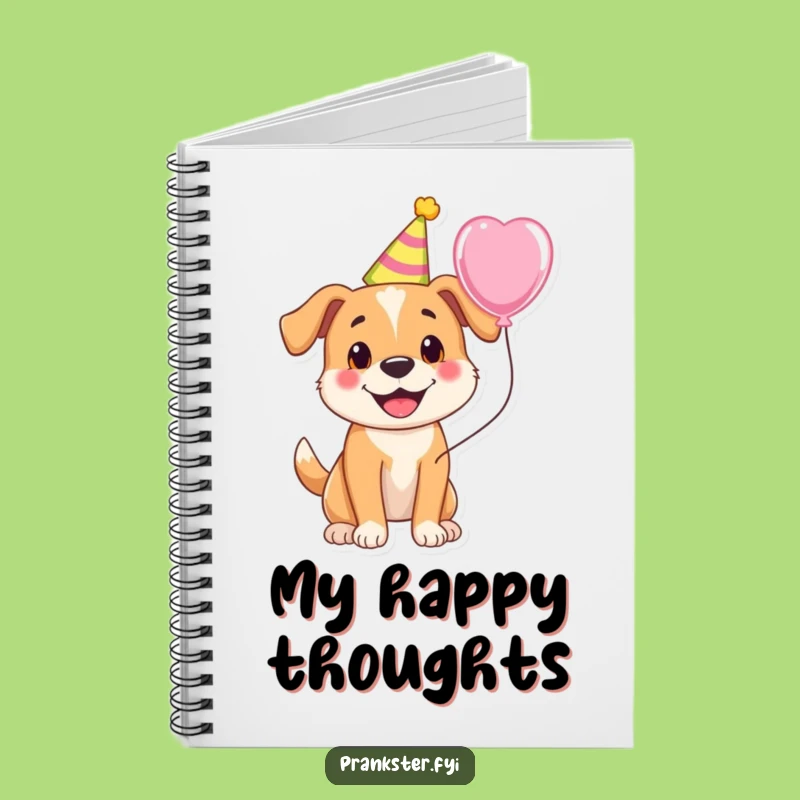 Funny Dog Party Notebook - Cheerful Ideas & Plans