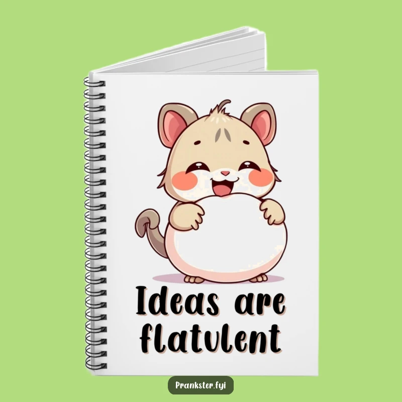 Funny Whoopee Cushion Creature Notebook: Jot Down Jokes with Playful Mischief