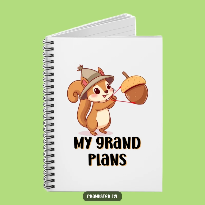 Funny Squirrel Acrobat Notebook: Comedic Journal for Bold Ideas