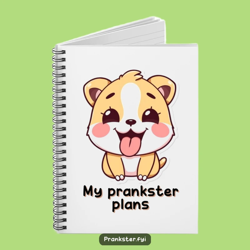 Funny Prankster Animal Notebook - Plan Your Next Prank