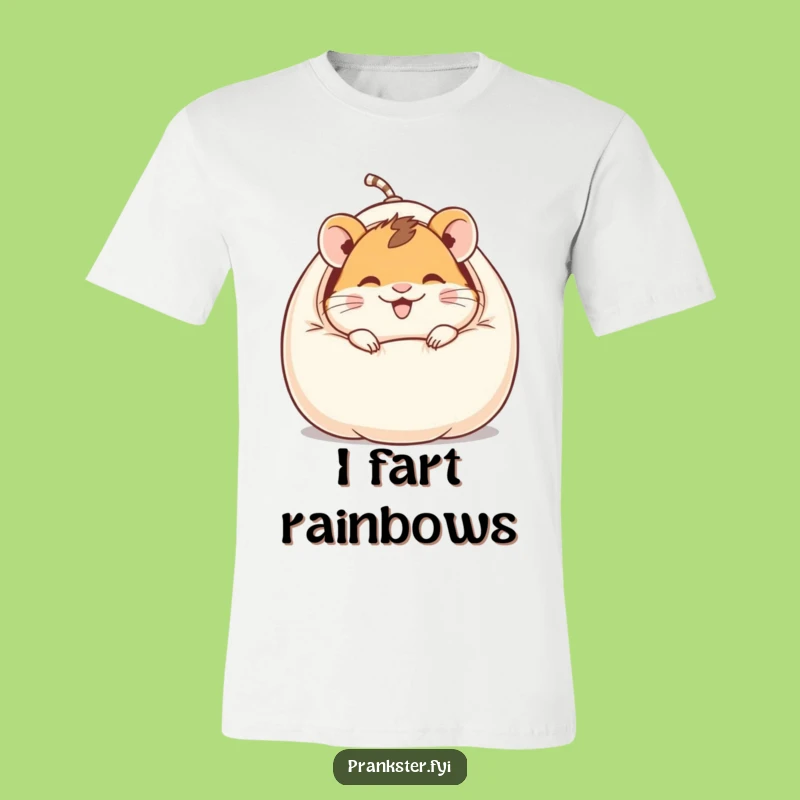 Funny Hamster Whoopee T-Shirt: Wear Your Prankster Pride with Giggles
