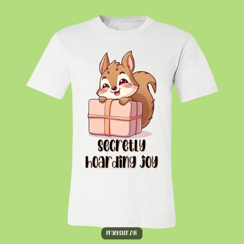 Funny Squirrel Gift T-Shirt - Hilarious Squirrel Character Apparel for a Laugh