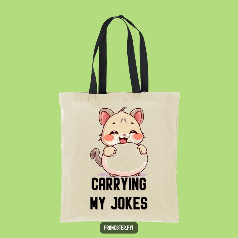 Funny Whoopee Cushion Creature Tote Bag: Carry Your Giggles Everywhere